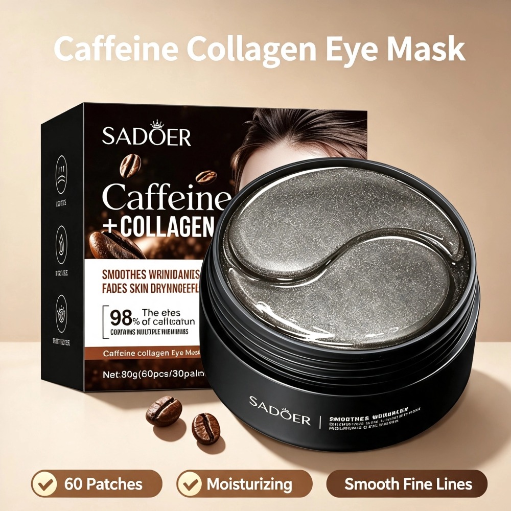 Sheet Mask Collagen - Caffeine Collagen Eye Mask Anti Dark