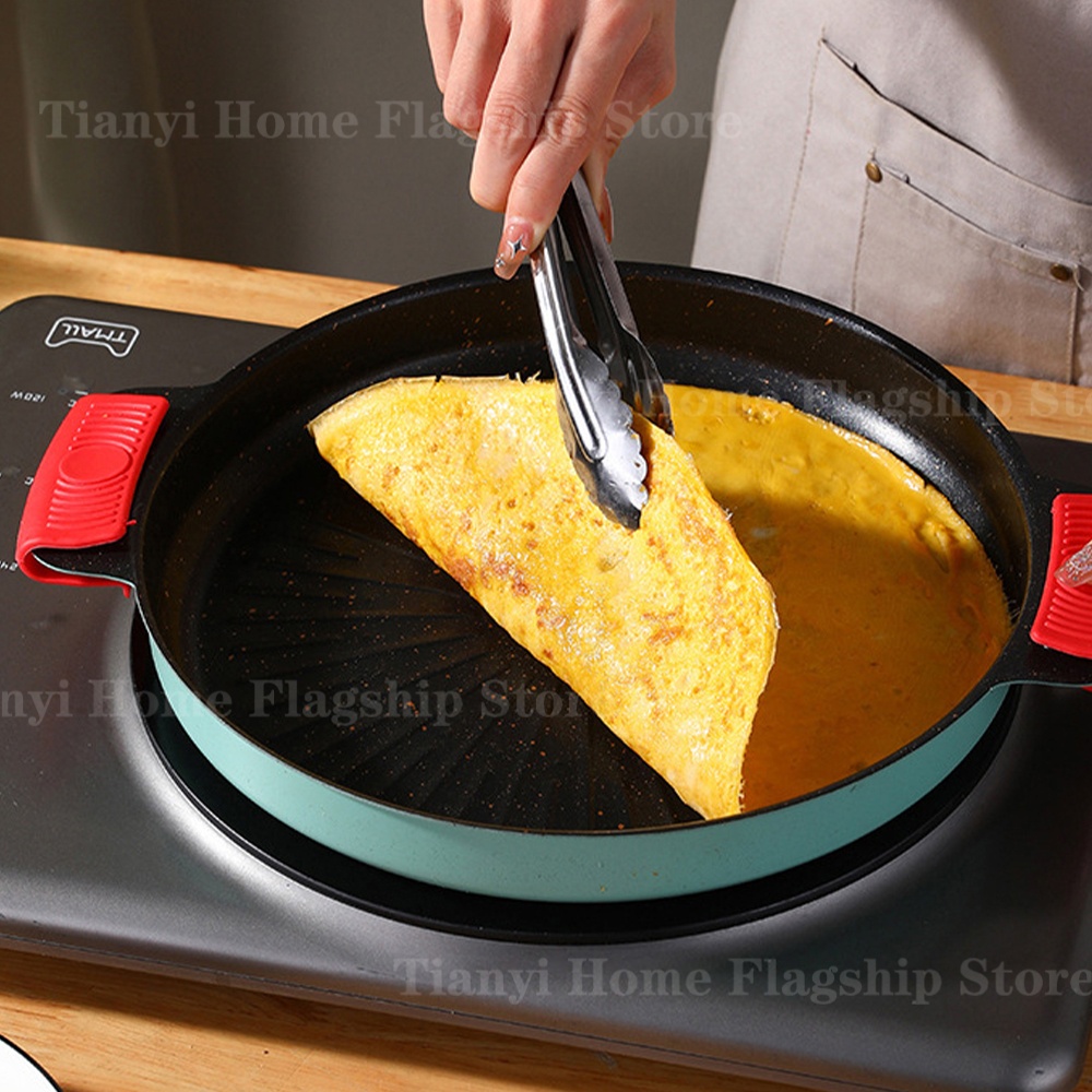 Grill Pan Round Non-Stick Barb - Korean Bbq Grill review and price