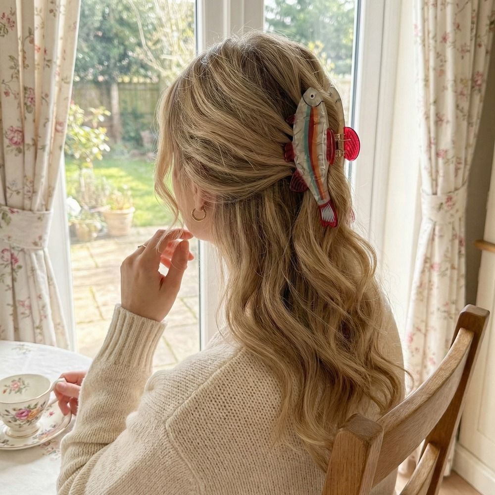 Hairpin Ocean Animal Hair Claw - Korean Lifestyle & Kids Boutique review and price