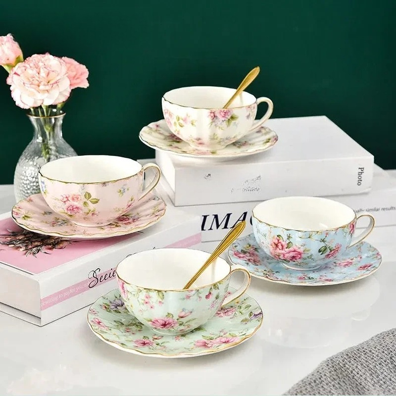 3PCS/Sets Pastoral style Flowe - Korean Tea Set review and price
