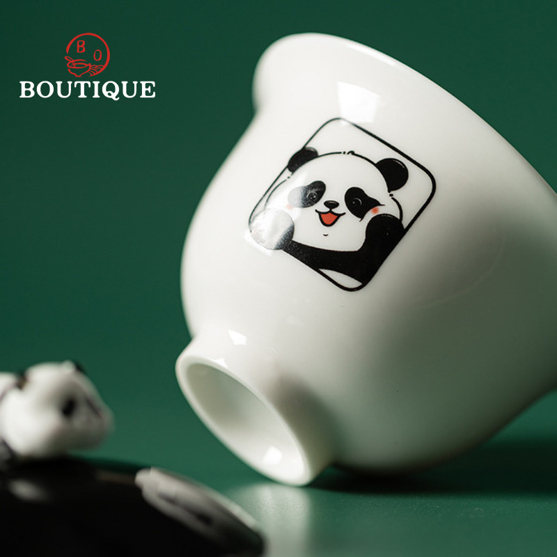 Yishi Talk Panda Travel Set Ca - Korean Tea Set review and price